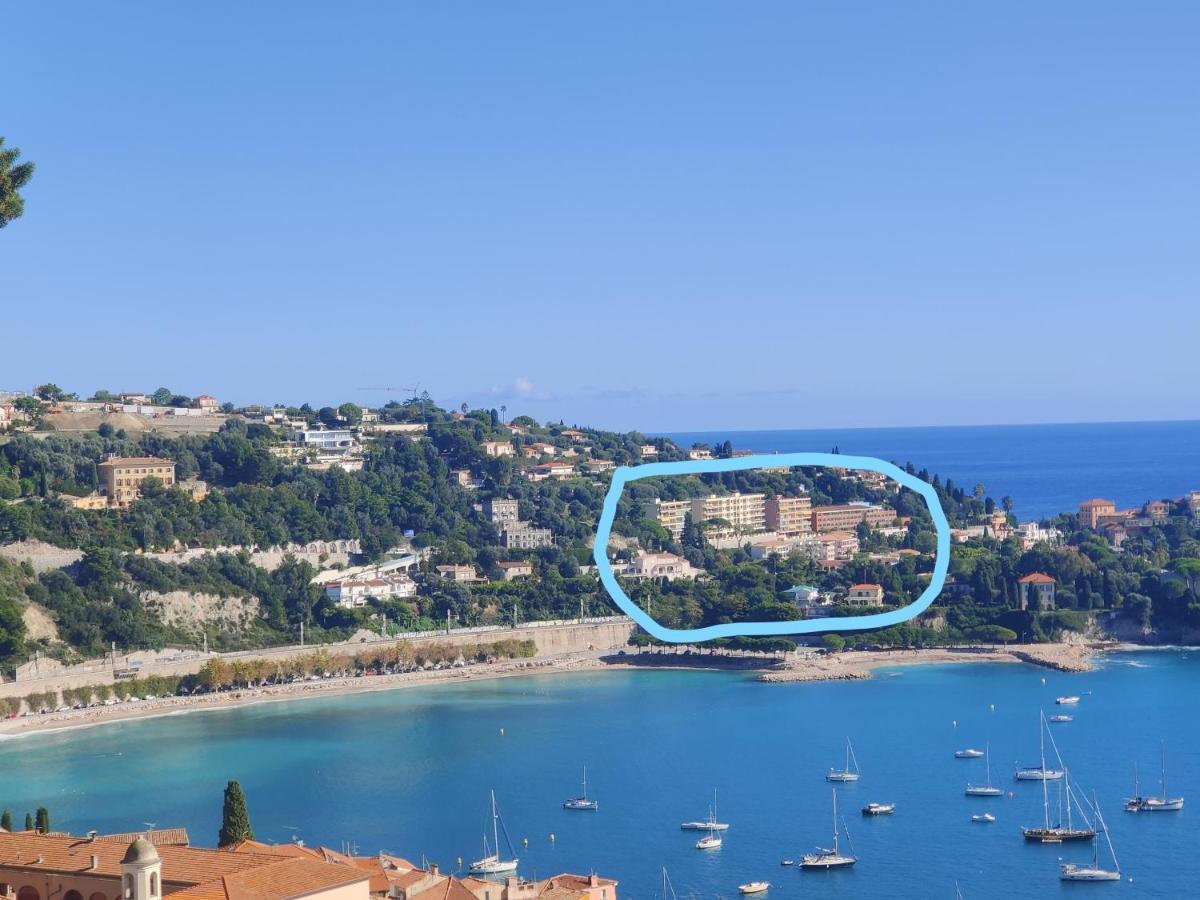 شقة Vintage Flat Overlooking Villefranche Bay المظهر الخارجي الصورة